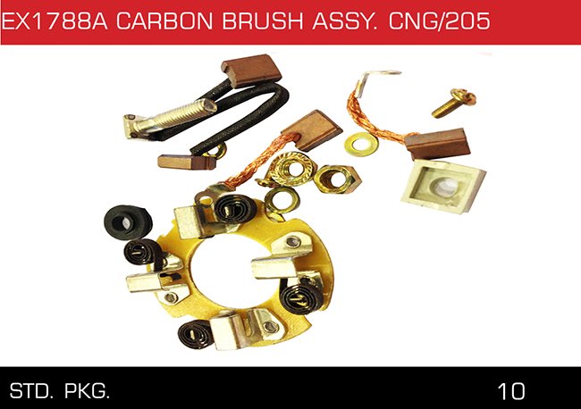 EX1788A CARBON BRUSH ASSY CNG 205